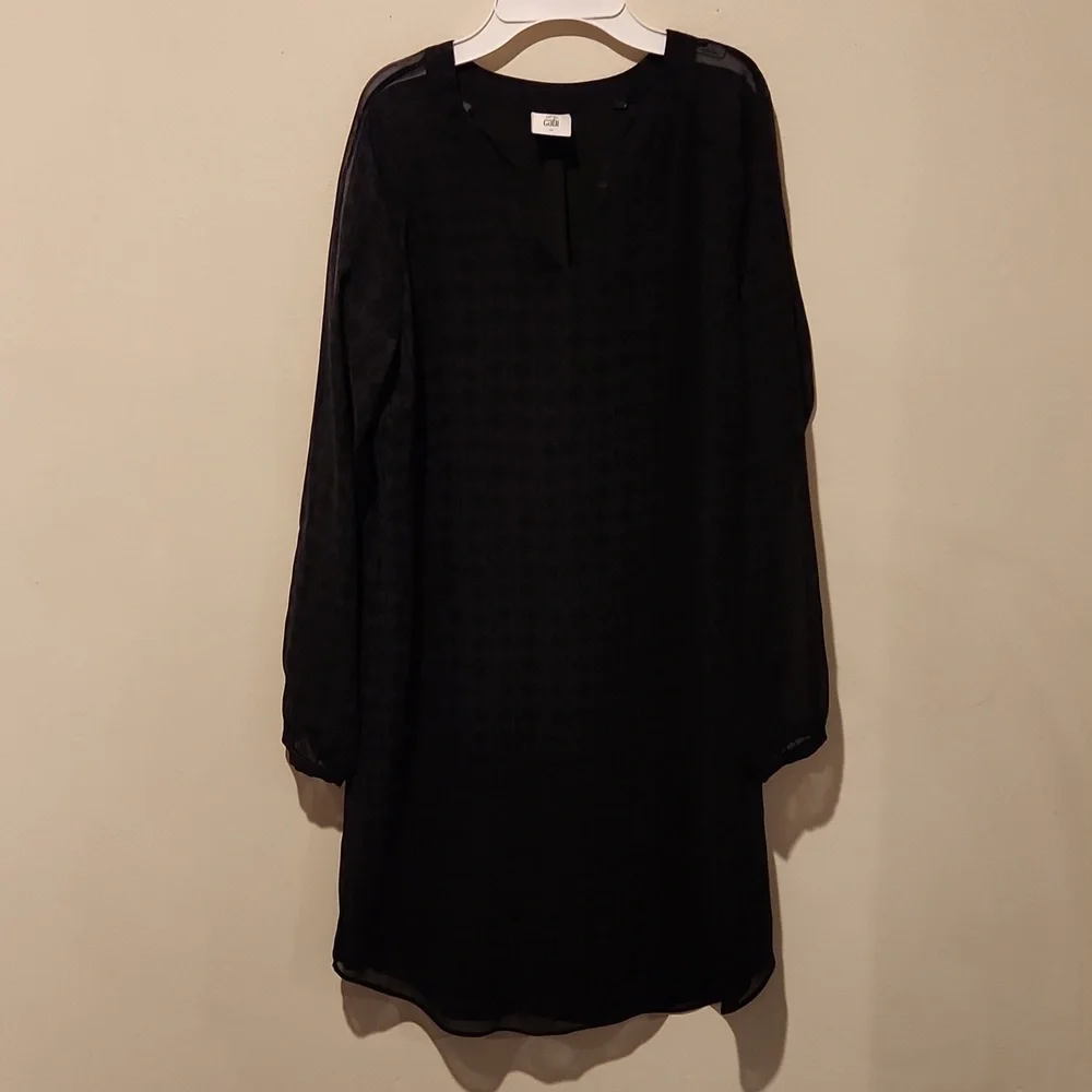 ❤️ CABI DIAMOND PRINT HARLEQUIN TUNIC SHIFT DRESS, XS - Picture 3 of 9
